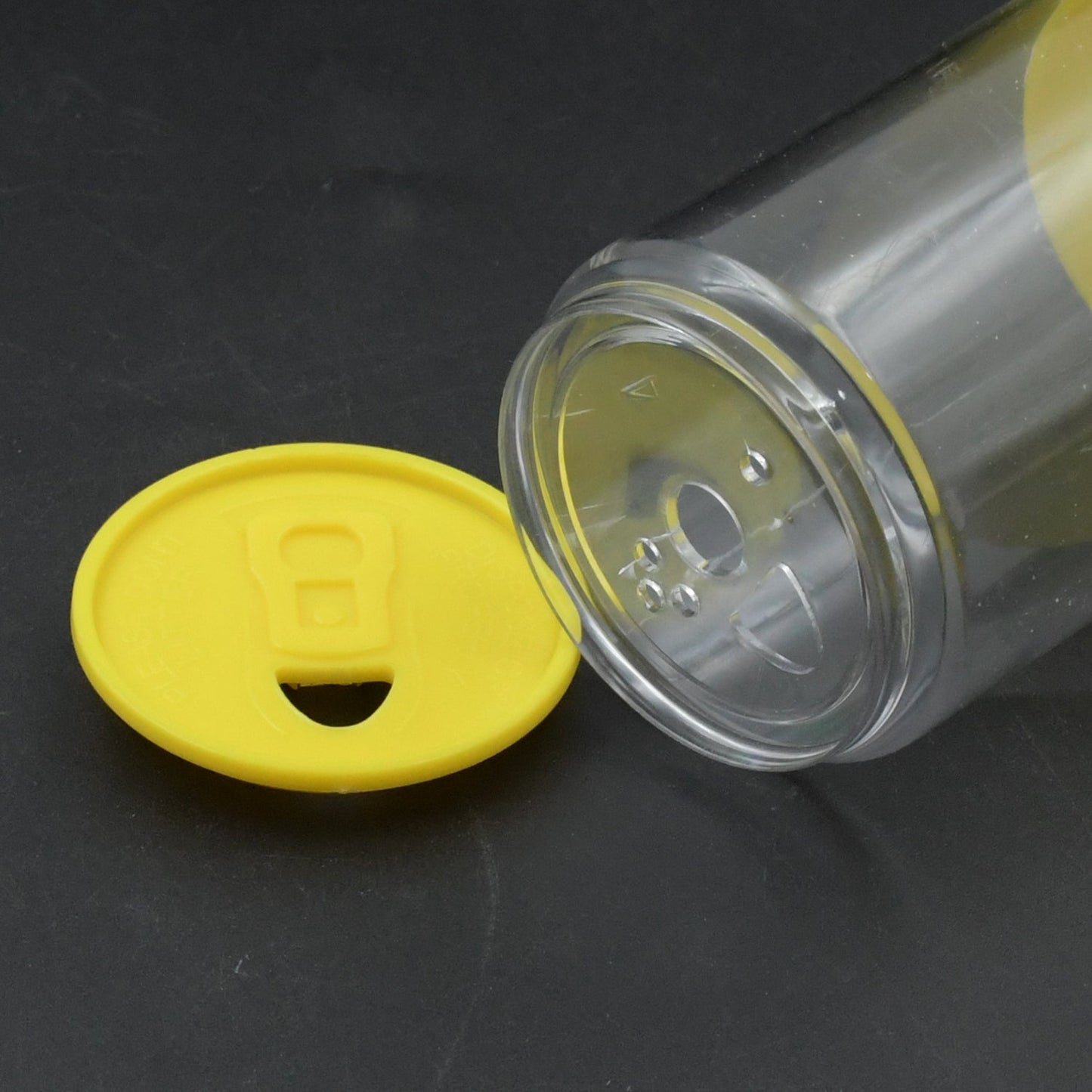 Simple and elegant design of the salt dispenser bottle ready for daily kitchen use.