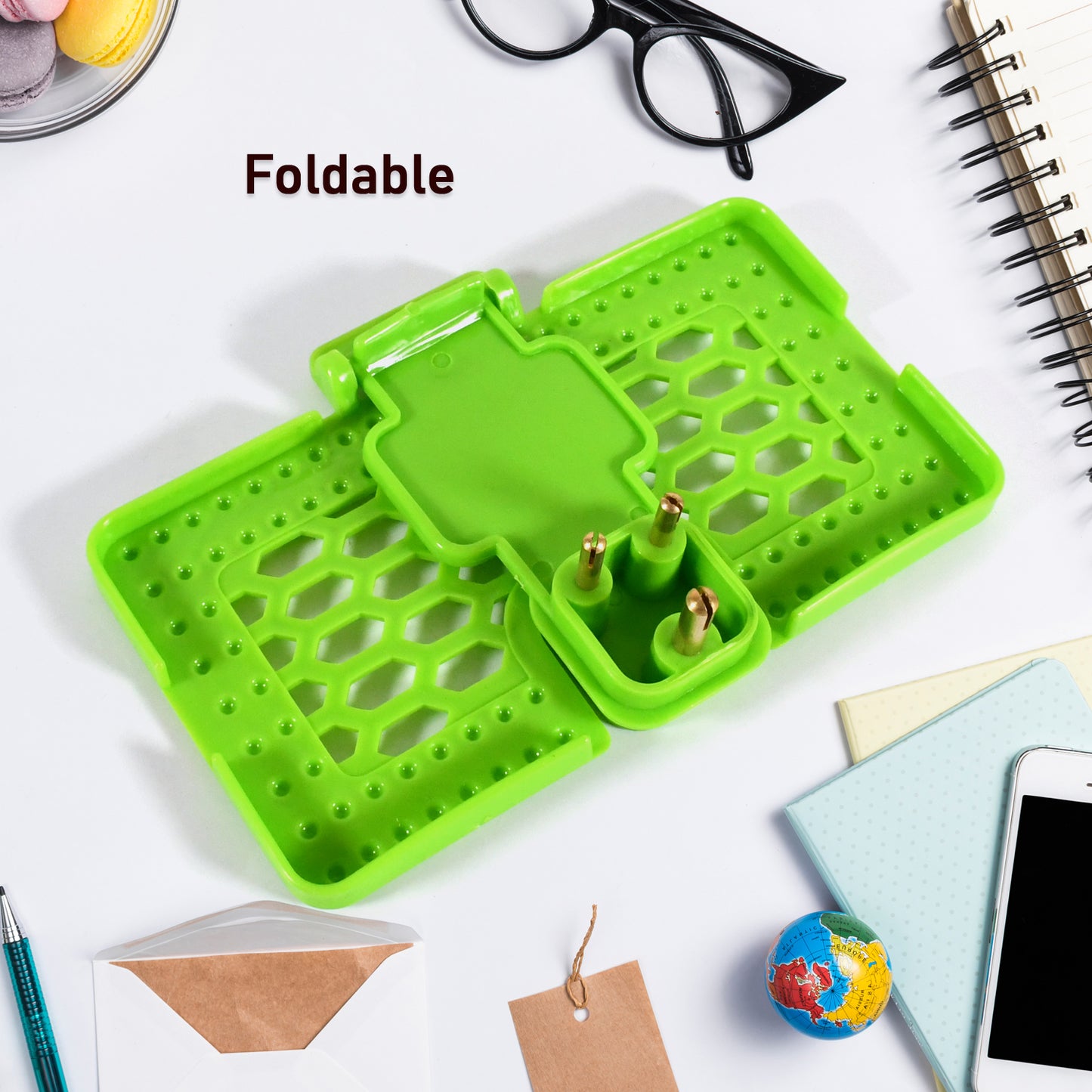 12872 Multi-purpose Wall Holder Stand For Charging Mobile Just Fit In Socket And Hang (Mix Color 1 Pc)