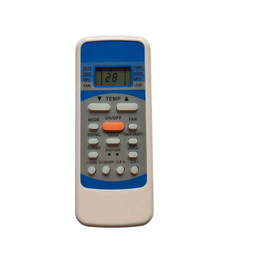Remote No. 7, Compatible with Carrier AC Remote Control (Exactly Same Remote will Only Work)