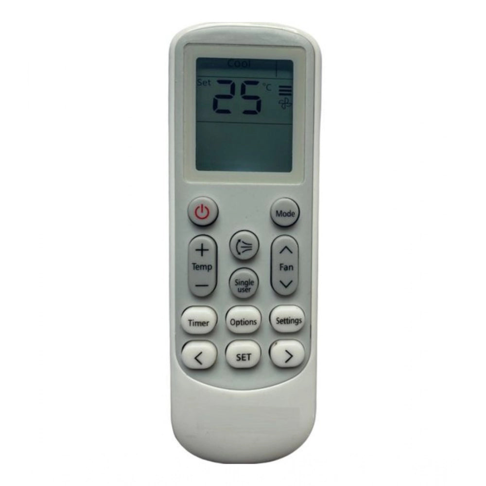 AC Remote No.144 with Backlight Samsung & Samsung Inverter AC Remote Control (White)