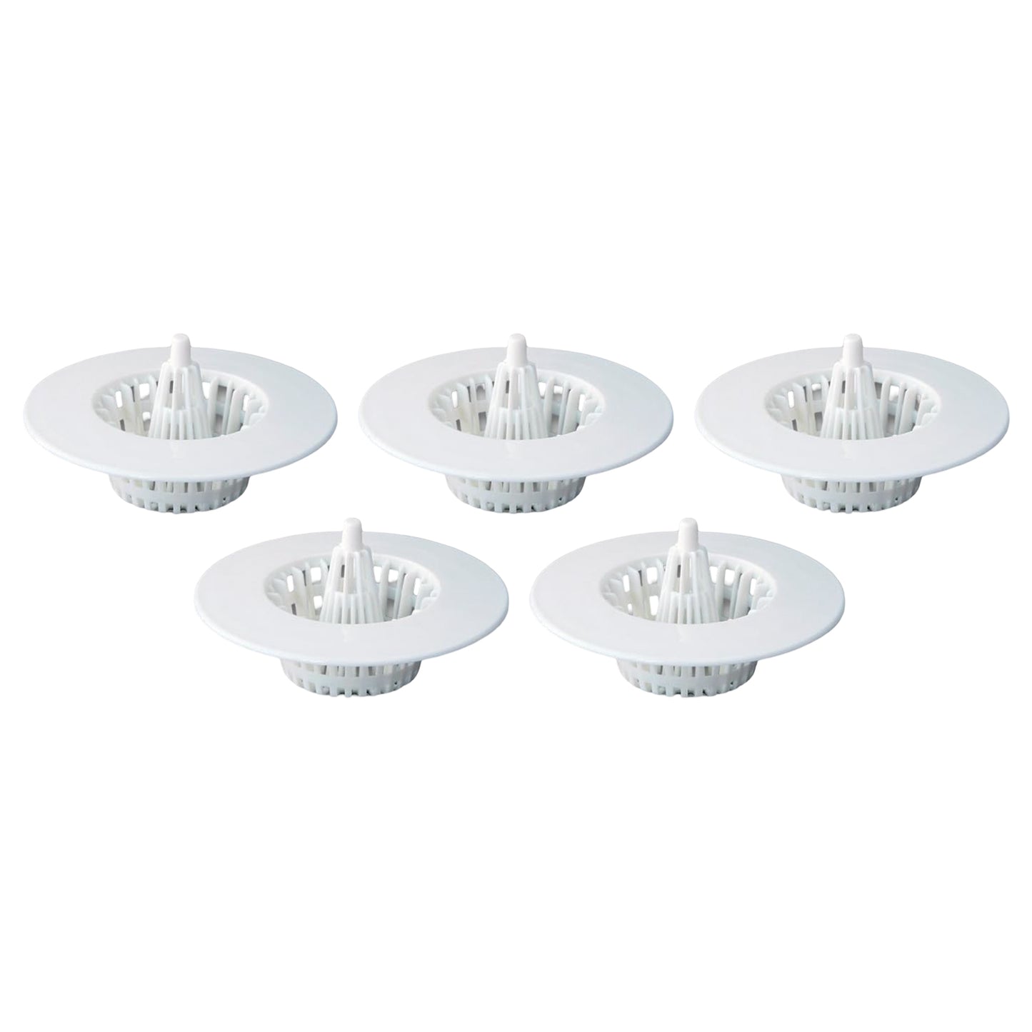 5 Pcs Multipurpose Sink Drain Hair Catcher Strainer Filter (3045 Mm)