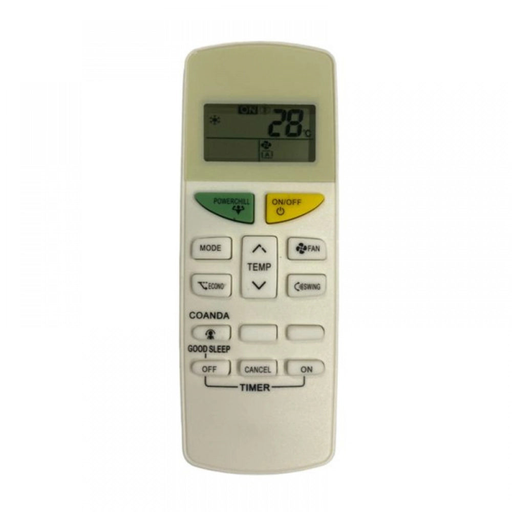 Remote No. 132E (No Backlight), Compatible for Daikin & Daikin Inverter AC Remote Control (Exactly Same Remote Will Only Work)