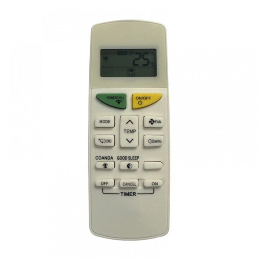 Remote No. 132J (No Backlight), Compatible for Daikin & Daikin Inverter AC Remote Control (Exactly Same Remote Will Only Work)
