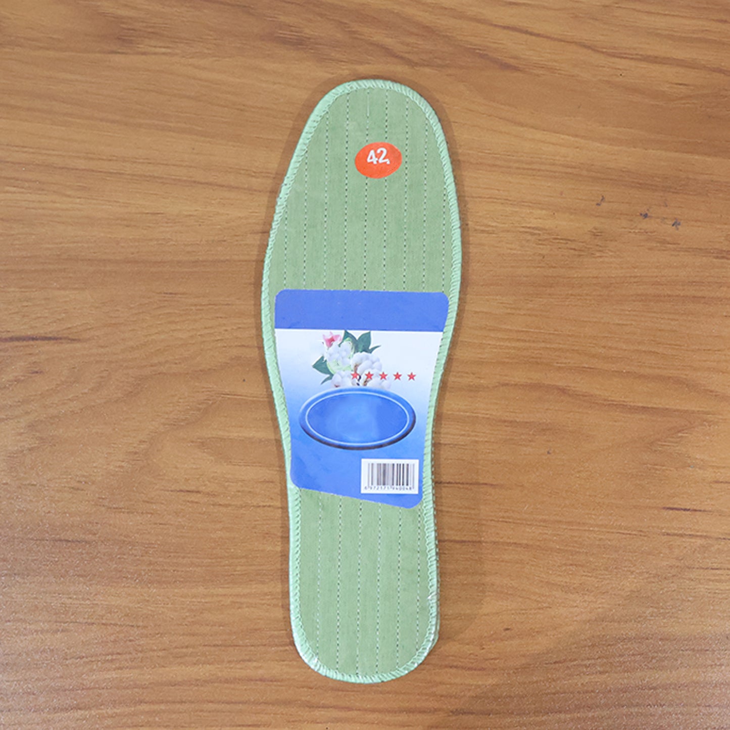 Premium Comfort Shoe Insoles For Daily Foot Support Size 42 (1 Pair Mix Design)