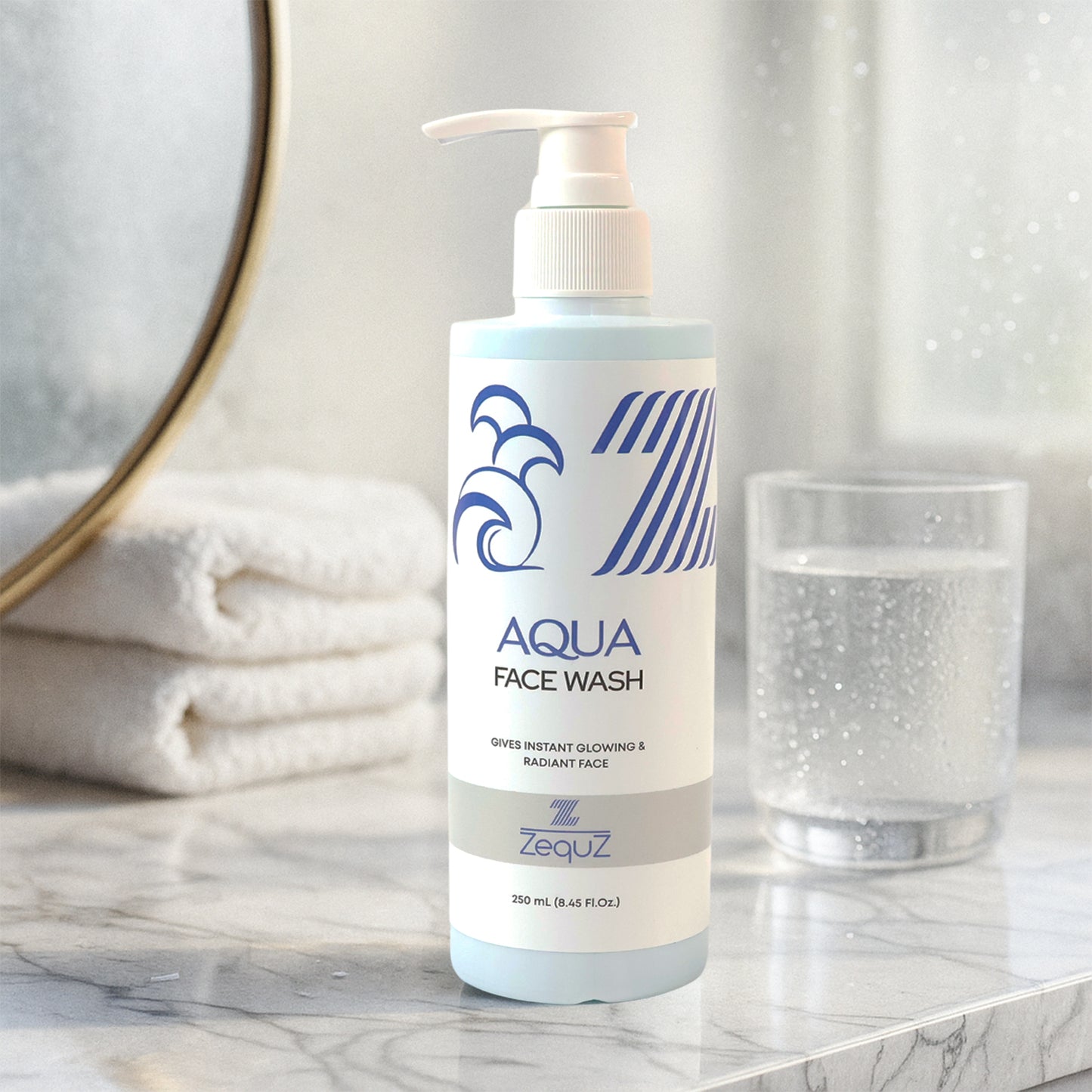 Zequz Hydrating Aqua Face Wash - (1 Pc 250 Ml)