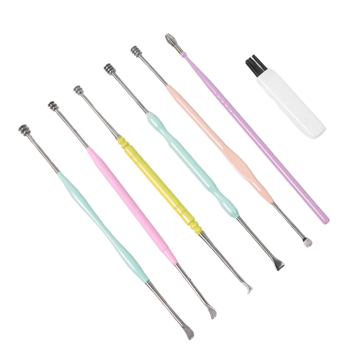 7 Pcs Earwax Removal Kit Ear Cleansing Tool Set