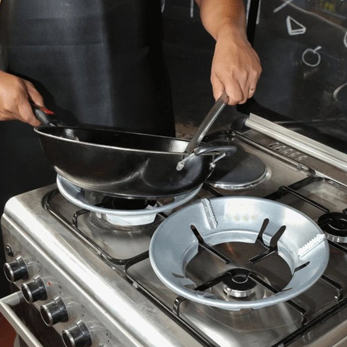 2858 Home Gas Stove Fire Windproof Energy Saving Stand