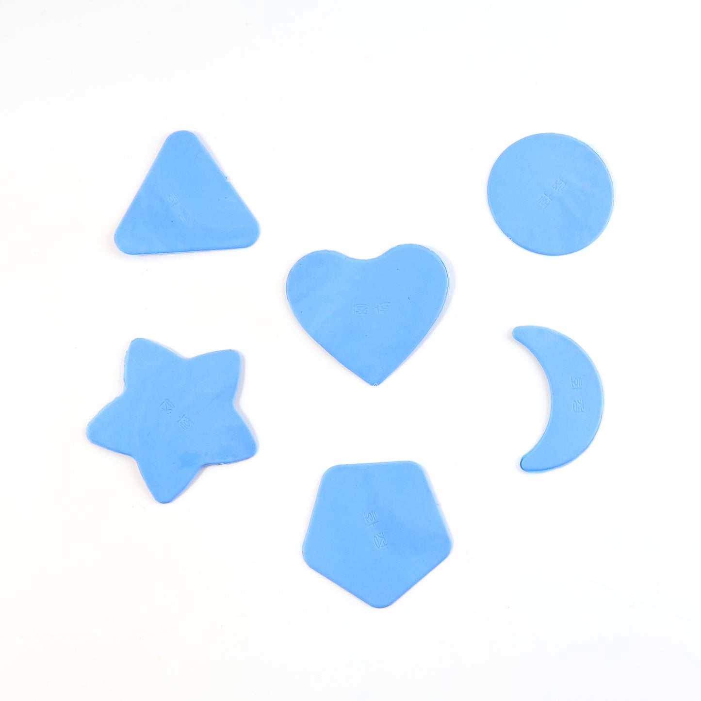 Haircut Design Stencil Set 6-in-1 Safe Hair Trimmer Molds