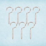 Heavy duty stainless steel eye hook screw from 7-piece set