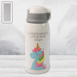 Hydro Elite stainless steel vacuum-insulated water bottle front view