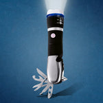 BoltForce Multi-Tool LED Flashlight with a bright beam for emergencies.