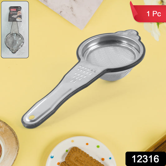 Heavy-duty Stainless Steel Fine Mesh Tea Strainer (1 Pc)