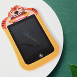 Portable Kids LCD Writing Tablet showing front view with colorful screen