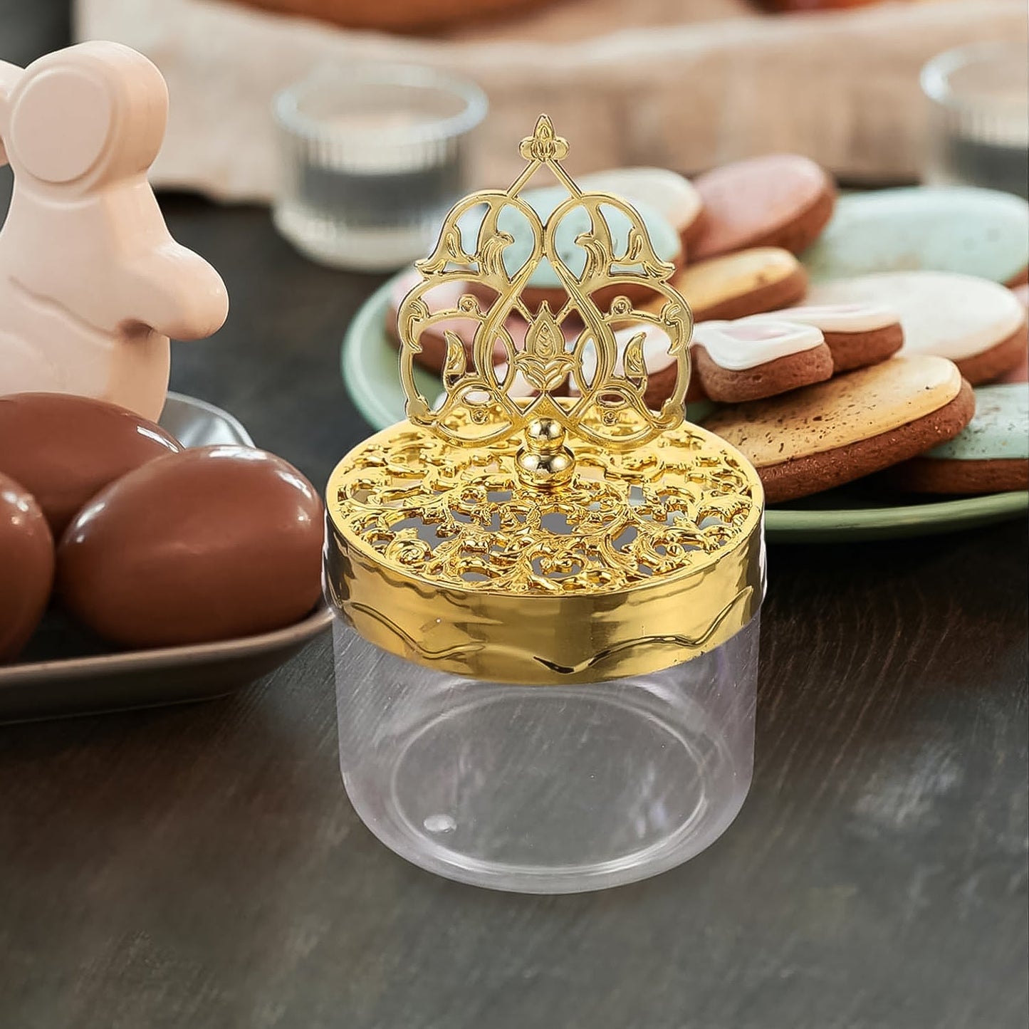 Twinkle tots clear plastic candy holder for party favors