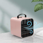 Mini air cooler fan controls and water cooling feature