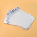 Courier polybag 8x11 inch showing self-adhesive flap for secure sealing