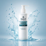 Shampoo bottle with D-Panthenol for soft, shiny, and manageable hair
