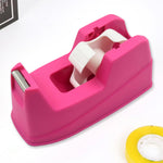 Compact and sturdy tape dispenser for efficient office and home packing.