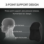 Memory foam car neck support cushion for long-distance comfort