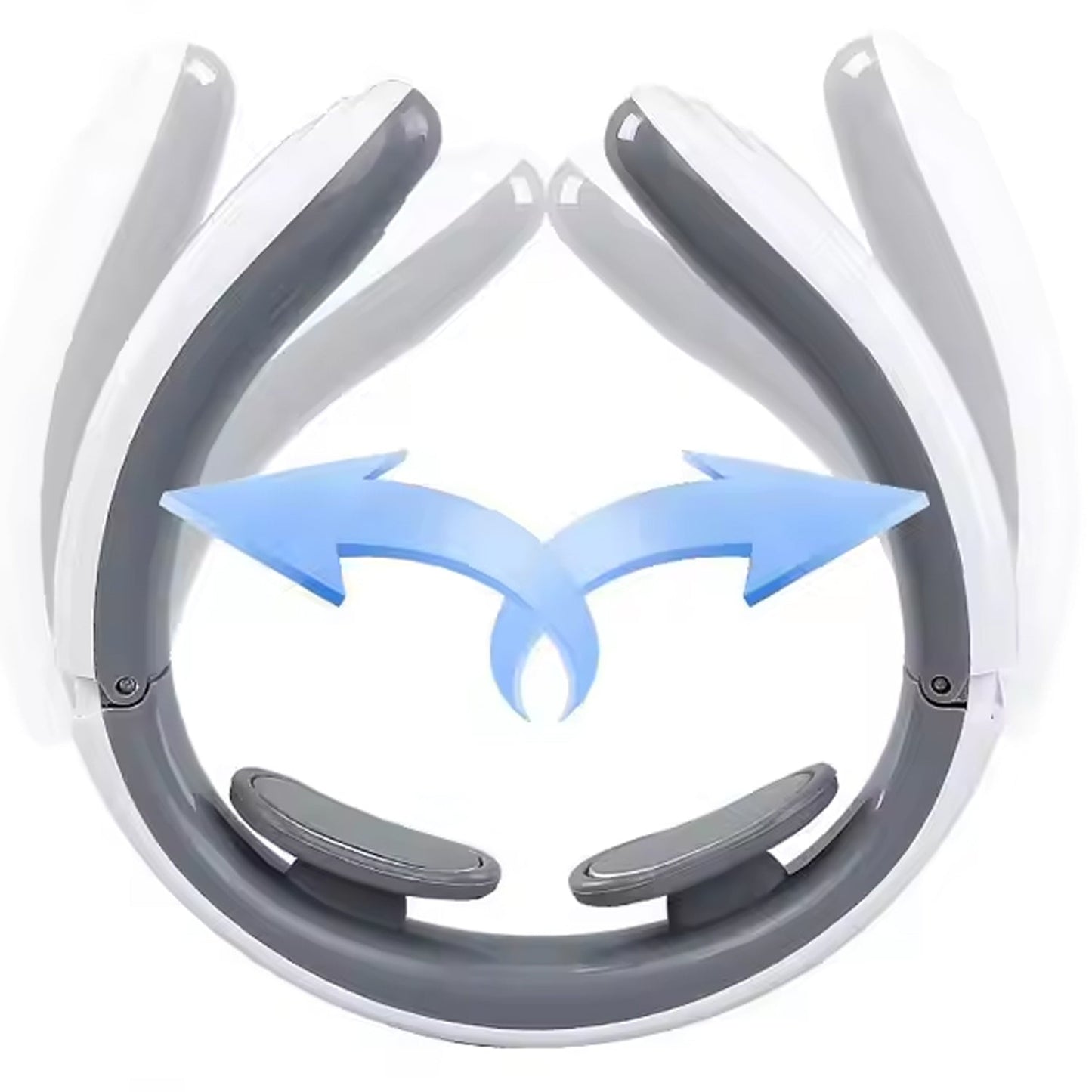 RejuvaPulse portable neck and back massager with wireless electric pulse technology