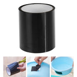 Flex Tape applied on pipe to prevent water leakage