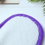 Neutral image of lightweight disposable guest slippers