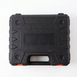 Closed carry case for cordless drill tool kit