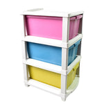 Organivo plastic storage solution with individual compartments for small items.