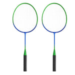 Badminton racket set for kids displayed with carry bag