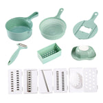 Sharp stainless steel slicer blade for vegetables in kitchen tool set