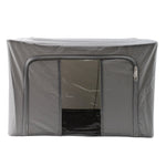 See-through window on storage box for quick identification of clothes