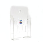 Hands-free phone holder on an office wall, ideal for video calls and productivity.