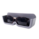 Compact sunglasses case and eyewear combo for organized storage