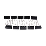 Office binder clips for holding papers and files