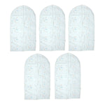 Dress protected inside lightweight garment cover bag