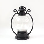 Ambient lighting from LED storm lantern perfect for festive home decor