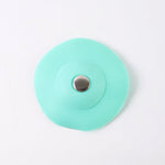 Light green silicone drain plug cover sealing kitchen sink drains effectively