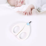Compact baby nail cutter scissors ideal for delicate infant nails
