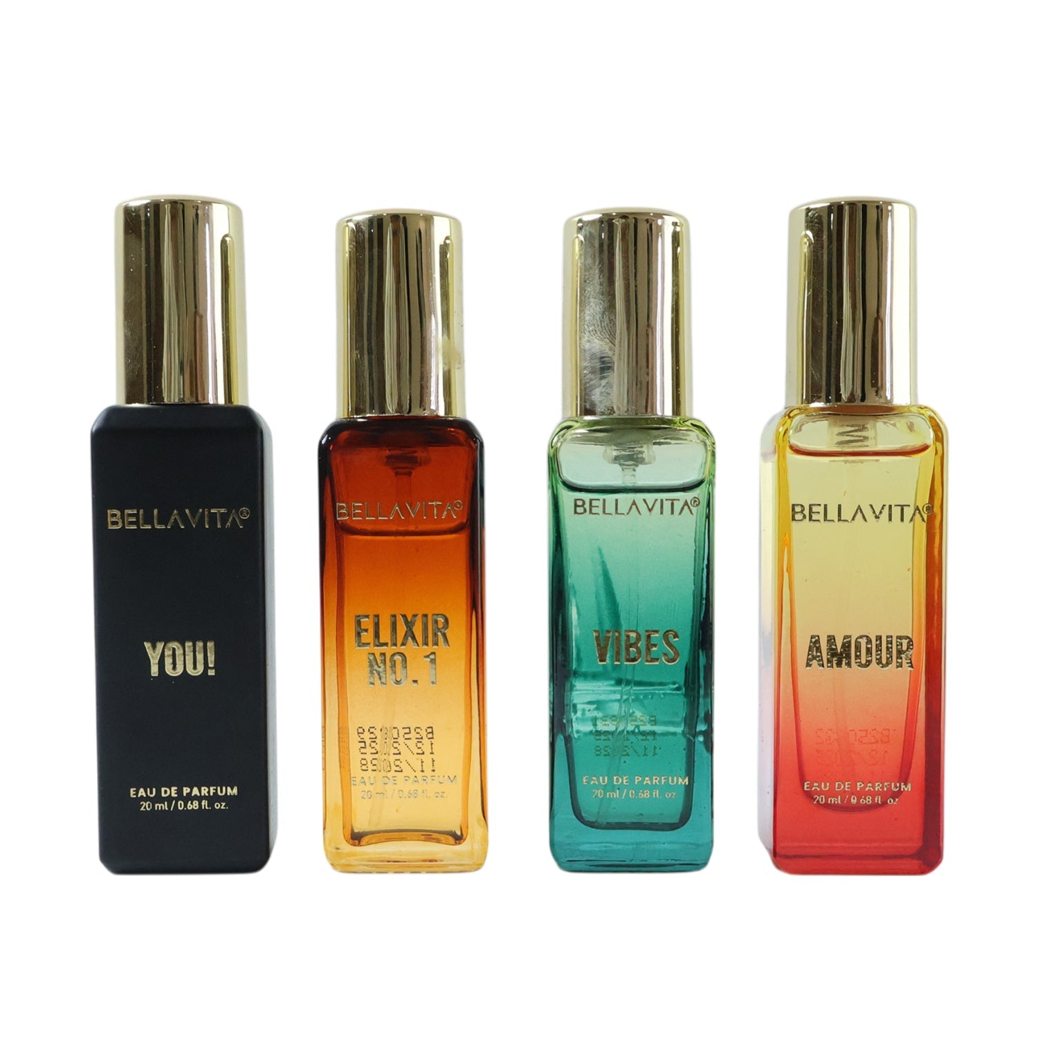 Pocket-sized perfume set for men and women, stylish design