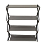 Portable shoe rack stand for multiple footwear