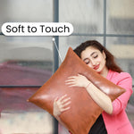 Pillow cover from  displayed on a chair, showcasing its versatile home decor use.