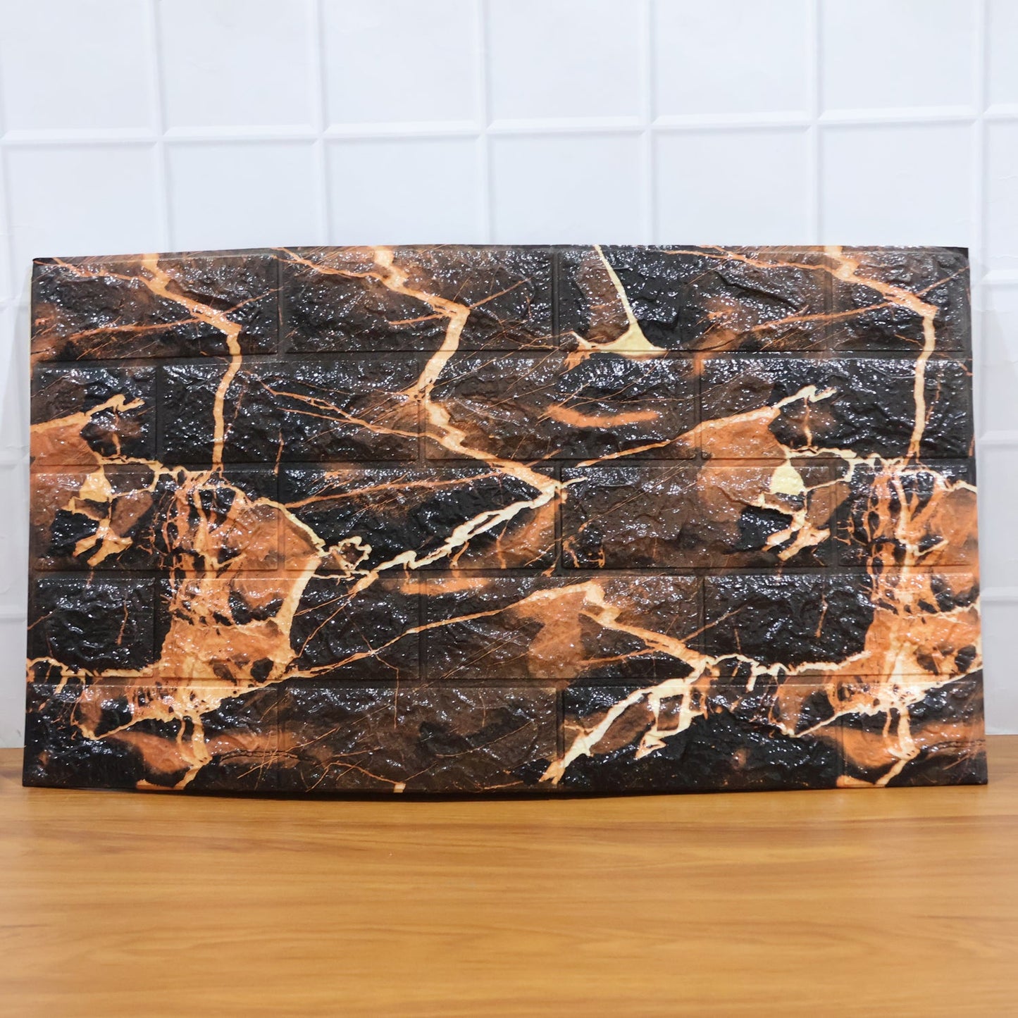 Lightweight foam wallpaper panels suitable for easy DIY installation on walls