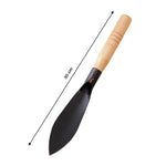 Corrosion-resistant metal blade of gardening digging trowel tool