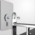 Wall hook in bathroom for hanging towels and accessories