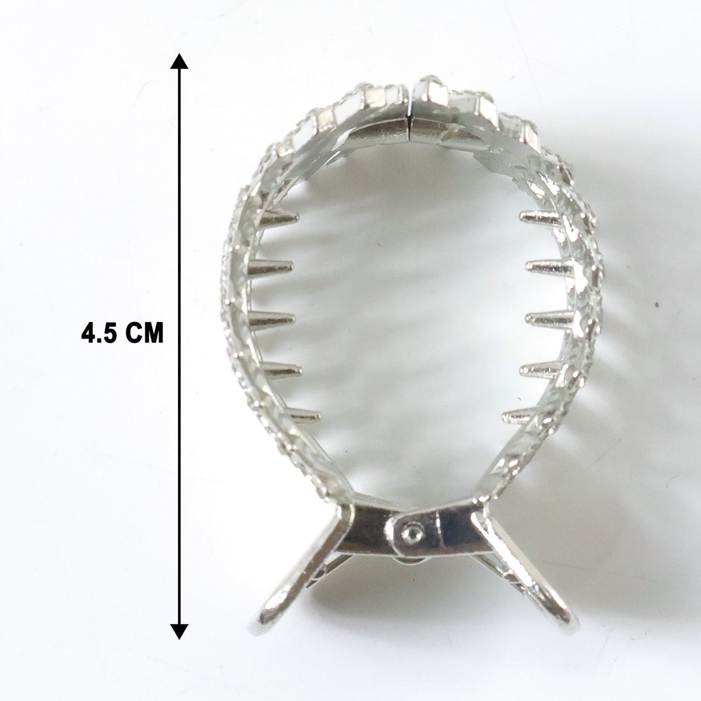 Elegant Crystal Studded Hair Claw Clip – Stylish & Secure Grip