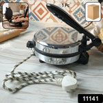 Compact electric roti maker appliance for quick chapati preparation
