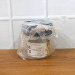 Clear kitchen storage container with tight-fitting airtight lid