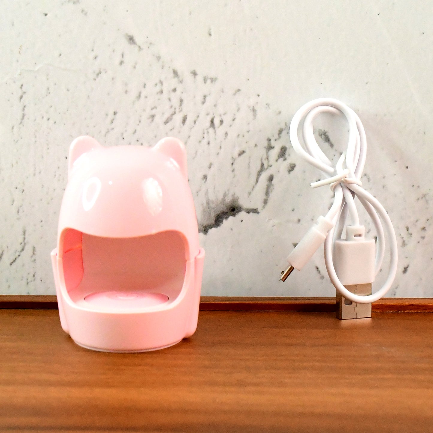 Mini Led Nail Dryer  Usb Rechargeable Nail Polish Curing Lamp (1 Pc)