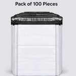 Security label and clear tamper evidence on the FERVENT courier bag.