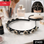 Fashionable decorative floral headband accessory for casual and party wear